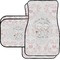 Wedding People Car Floor Mats Set - 2 Front & 2 Back (Personalized)