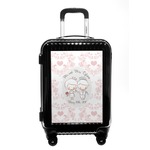 Wedding People Carry On Hard Shell Suitcase (Personalized)