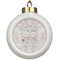 Wedding People Ceramic Ball Ornament (Personalized)