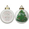 Wedding People Ceramic Christmas Ornament - X-Mas Tree (APPROVAL)