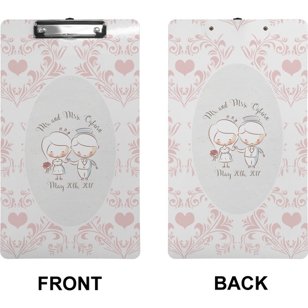 Wedding People Clipboard (Legal) (Front + Back)