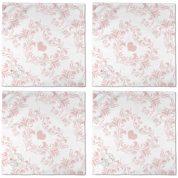 Wedding People Cloth Napkins - Personalized Dinner (APPROVAL) Set of 4