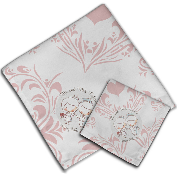 Wedding People Cloth Napkins - Personalized Lunch & Dinner (PARENT MAIN)