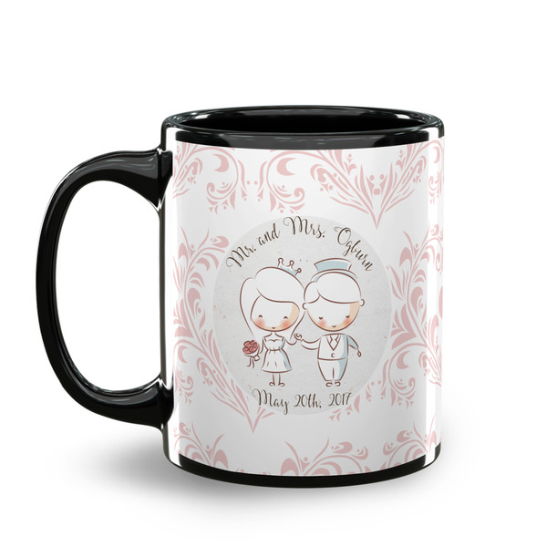Wedding People Coffee Mug - 11 oz - Black