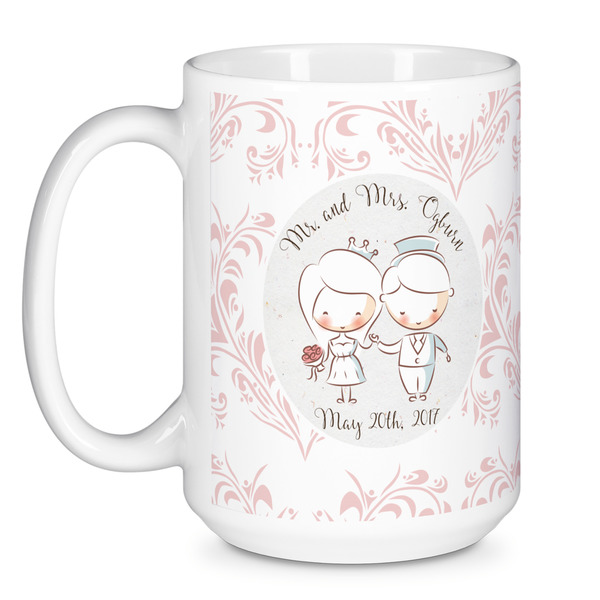 Wedding People Coffee Mug - 15 oz - White