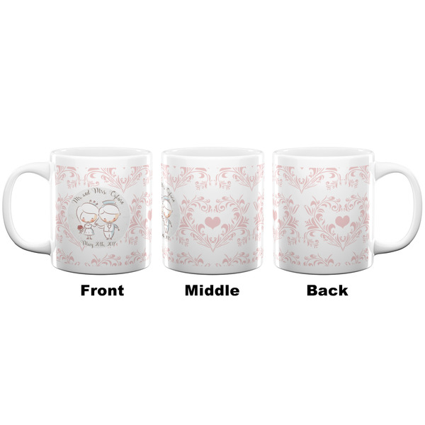 Wedding People Coffee Mug - 20 oz - White APPROVAL