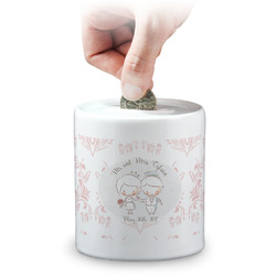 Wedding People Coin Bank (Personalized)