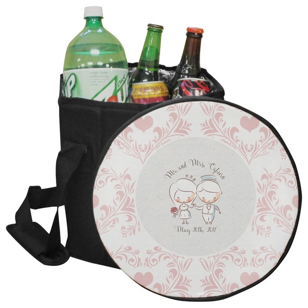 Custom Wedding People Collapsible Cooler & Seat (Personalized)