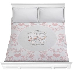 Wedding People Comforter - Full / Queen (Personalized)