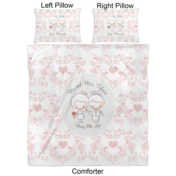 Wedding People Comforter Set - Queen - Approval