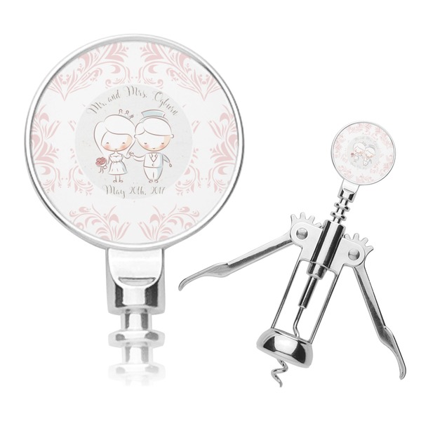 Custom Wedding People Corkscrew (Personalized)