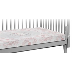 Wedding People Crib Fitted Sheet (Personalized)