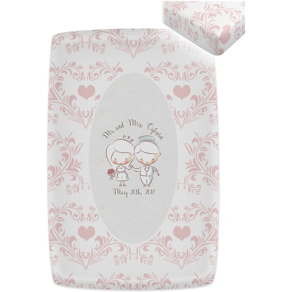 Wedding People Crib Fitted Sheet - Apvl