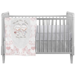 Wedding People Crib Comforter / Quilt (Personalized)