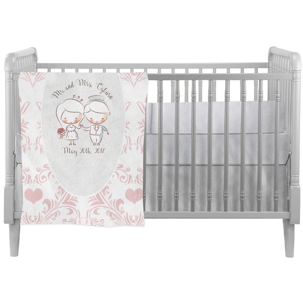Custom Wedding People Crib Comforter / Quilt (Personalized)