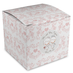 Wedding People Cube Favor Gift Boxes (Personalized)