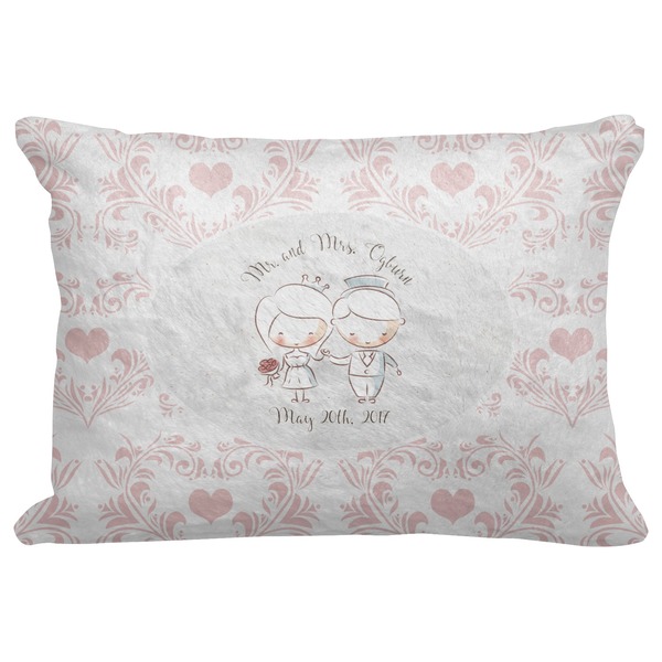 Custom Wedding People Decorative Baby Pillowcase - 16"x12" (Personalized)