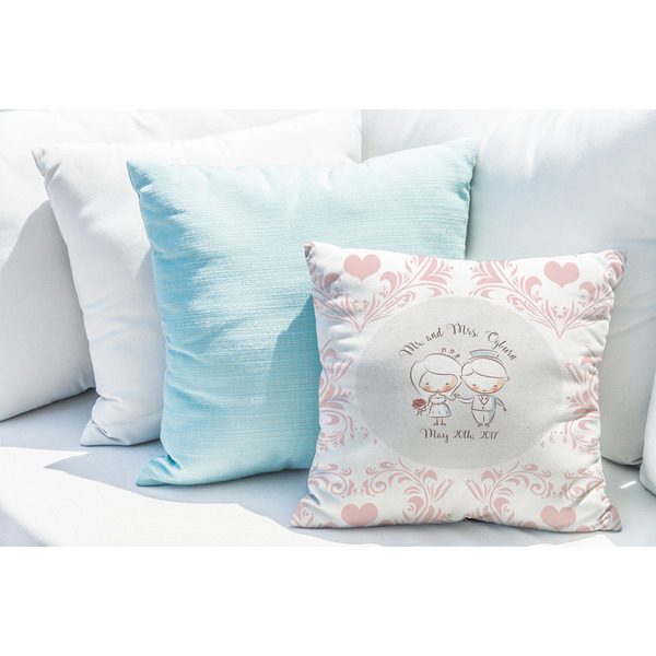 Wedding People Decorative Pillow Case - LIFESTYLE 2
