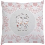 Wedding People Decorative Pillow Case (Personalized)