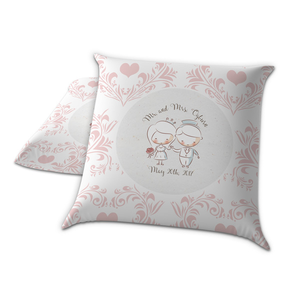 Wedding People Decorative Pillow Case - TWO