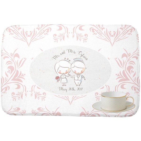 Wedding People Dish Drying Mat