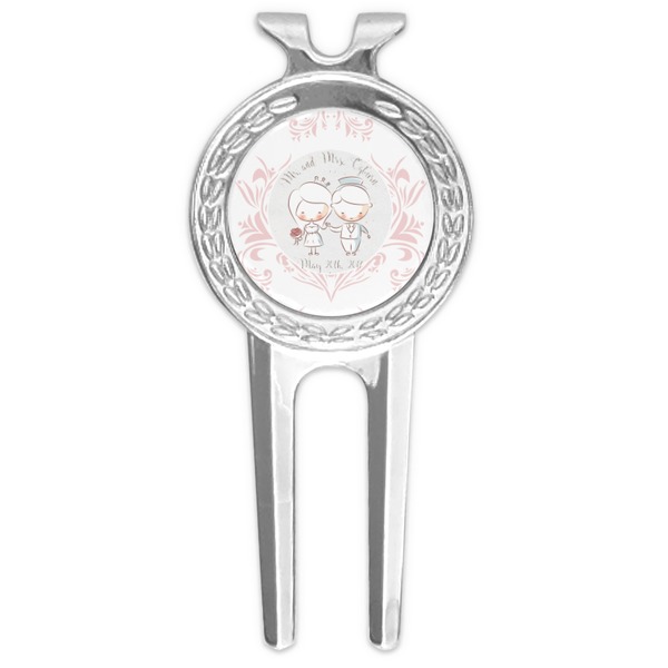 Custom Wedding People Golf Divot Tool & Ball Marker (Personalized)
