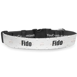 Wedding People Deluxe Dog Collar (Personalized)