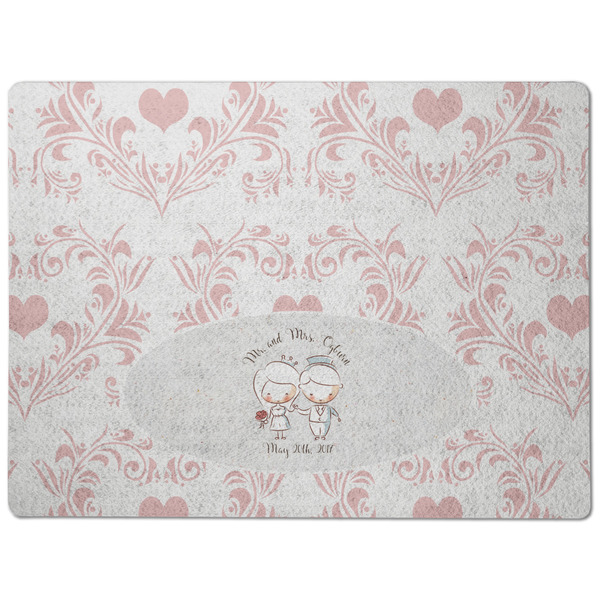 Wedding People Dog Food Mat - Medium without bowls
