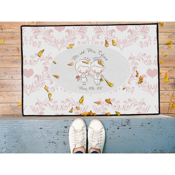 Wedding People Door Mat - LIFESTYLE (Med)