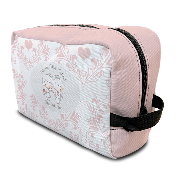 Custom Wedding People Toiletry Bag / Dopp Kit (Personalized)
