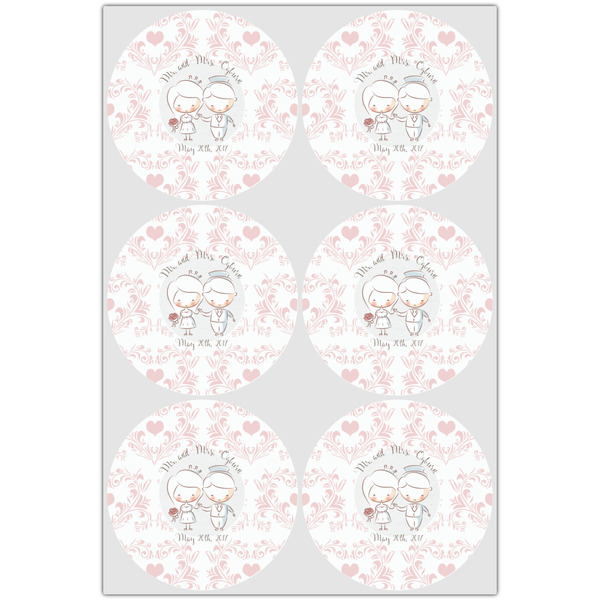 Wedding People Drink Topper - Large - Set of 6