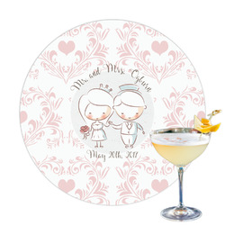 Wedding People Printed Drink Topper (Personalized)