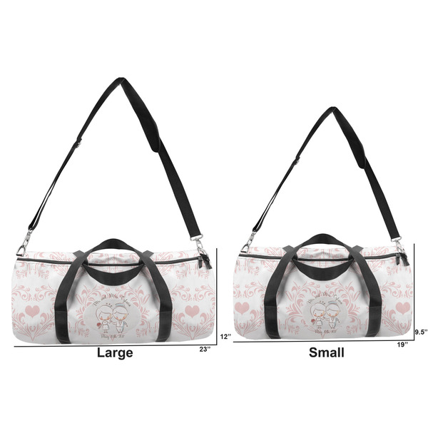 Wedding People Duffle Bag Small and Large