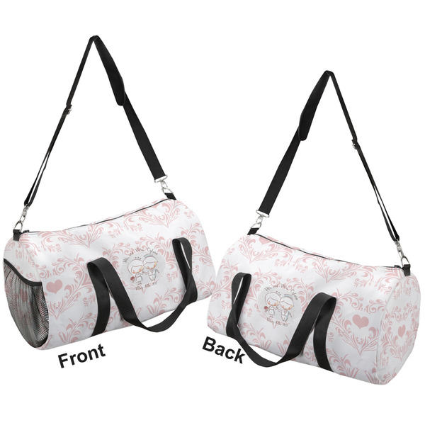 Wedding People Duffle bag small front and back sides