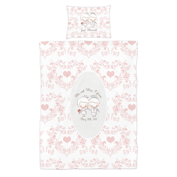 Wedding People Duvet Cover Set - Twin - Alt Approval