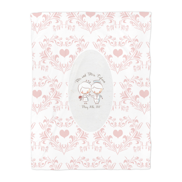 Wedding People Duvet Cover - Twin - Front