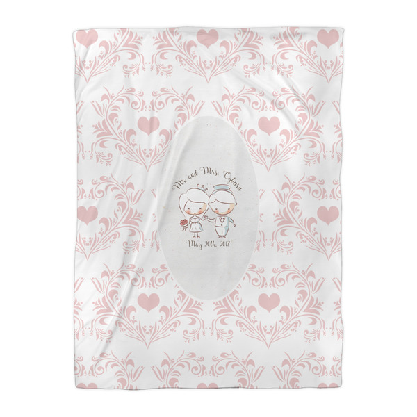 Wedding People Duvet Cover - Twin XL - Front