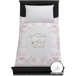Wedding People Duvet Cover - Twin XL (Personalized)
