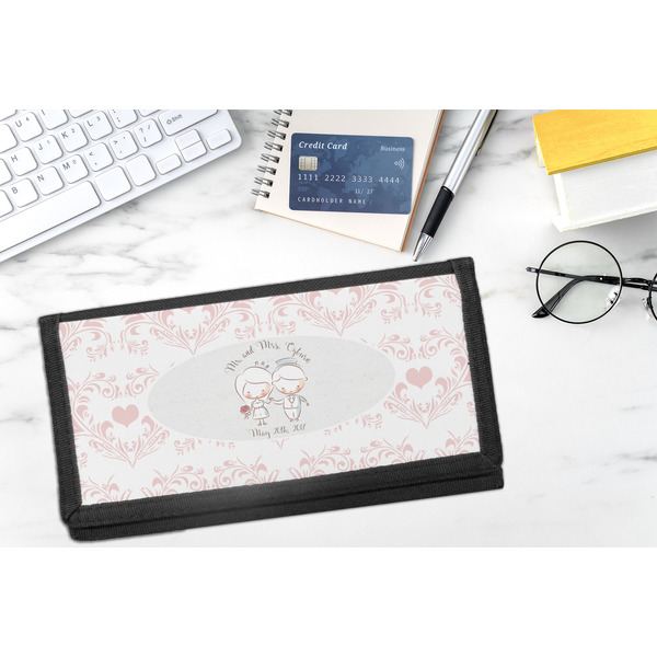 Wedding People DyeTrans Checkbook Cover - LIFESTYLE