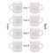 Wedding People Espresso Cup Set of 4 - Apvl