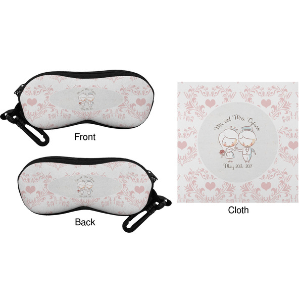 Wedding People Eyeglass Case & Cloth (Approval)