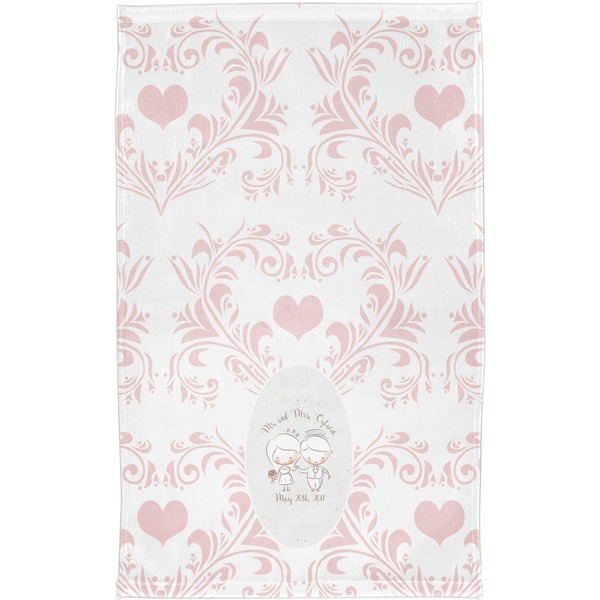 Wedding People Finger Tip Towel - Full View