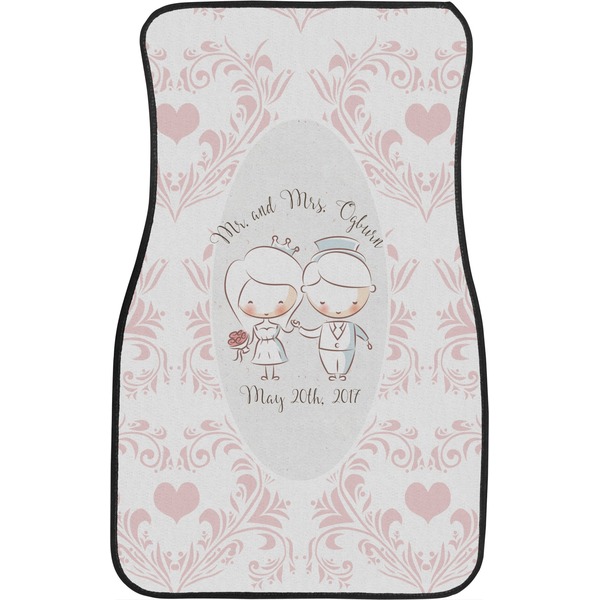 Wedding People Front Seat Car Mat