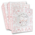 Wedding People 3 Ring Binder - Full Wrap (Personalized)