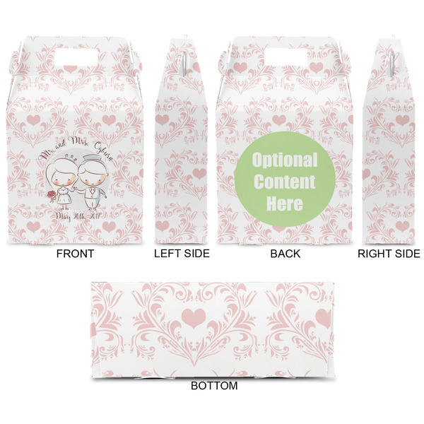 Wedding People Gable Favor Box - Approval