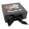 Wedding People Gift Boxes with Magnetic Lid - Black - Front (angle)