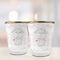 Wedding People Glass Shot Glass - with gold rim - LIFESTYLE