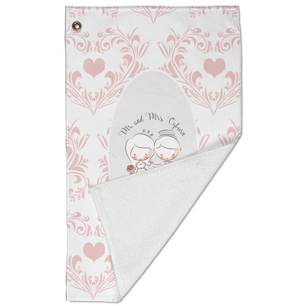 Wedding People Golf Towel - Folded (Large)