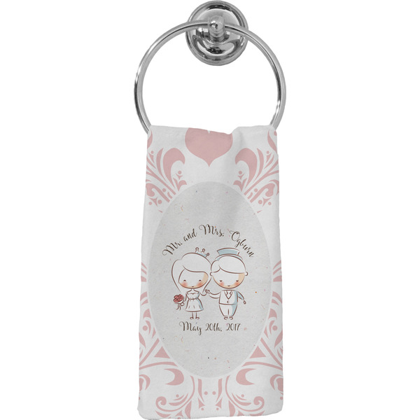 Custom Wedding People Hand Towel - Full Print (Personalized)