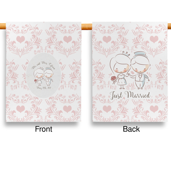 Wedding People House Flags - Double Sided - APPROVAL